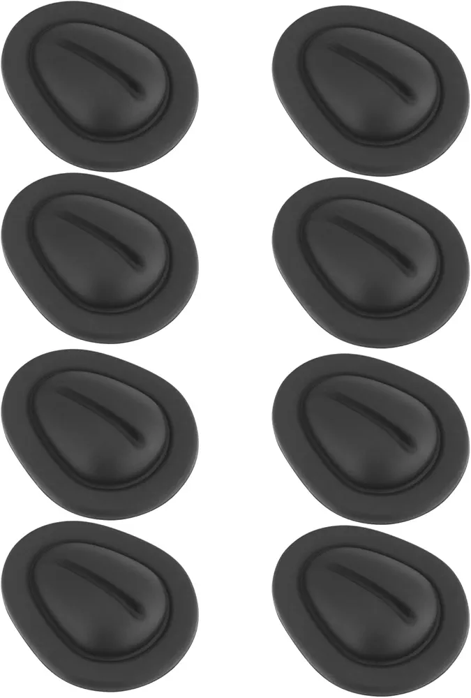 EMSea 8 Piezas Portavasos para Coche Limitador de Posición 3,6x3x0,86cm Autoadhesivo Estabilizador de Taza Interior para Coche Portavasos de Silicona para Vehículo Camión RV