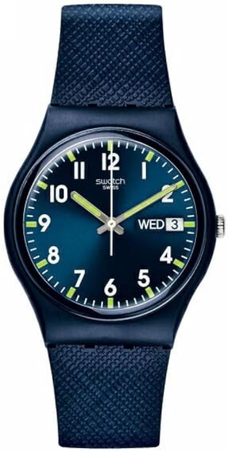Swatch Reloj Sir Blue SO28N702, Pulsera