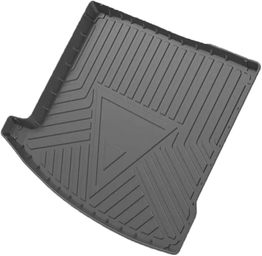 HOWENG Alfombrillas Goma Maletero Coche,para MG HS 2018-2023 Personalizadas Antideslizantes Impermeables Cubierta Asiento Trasero Alfombrilla Bandeja Maletero Accesorios Interiores