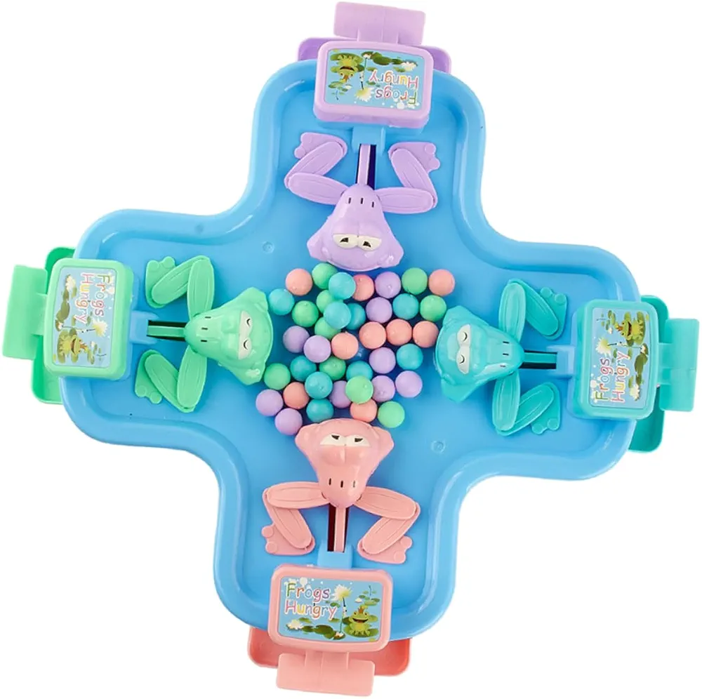 COSMEVIVI 1 Juego Juguete de educación temprana Juguetes de Escritorio Juguetes para niños Juguetes de Rana Juego de niños Juguete para Perlas Juguete Interactivo Juguete de Ocio