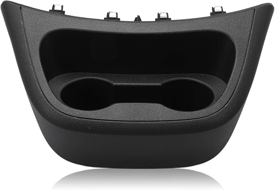 Konuooer Soporte para bebidas grasas compatible con W447, soporte para el instrumento de control central del coche, negro, compatible con Me-rce-s-B Vito Metris W447 2016-2020, accesorios Vito