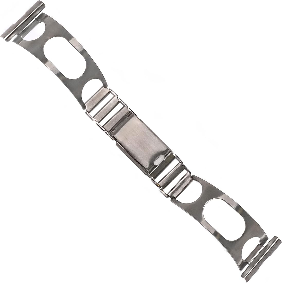 Dcasmo group Correa Reloj de Acero Inoxidable para Hombre Vintage 22mm New Old Stock 1960 1970 - Armis Pulsera Perforada Original Diver Racing - Strap Metalizada de Relojeria Antigua