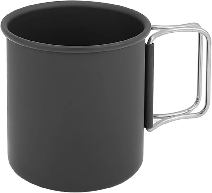 Ldbuejiaja Taza de agua potable para camping, utensilios de cocina, taza turística, taza de café, picnic, utensilios de cocina, equipo al aire libre
