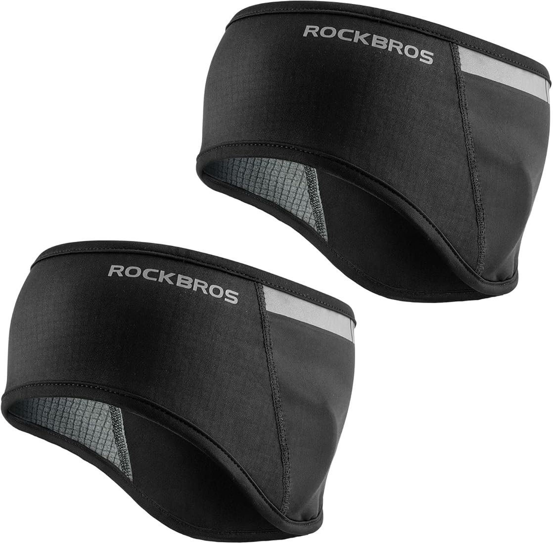 ROCKBROS Calentador de Orejas Diadema de Invierno con Forro Polar para Ciclismo Running Moto Esquí Snowboard Escalada Deportes al Aire Libre Hombres y Mujeres