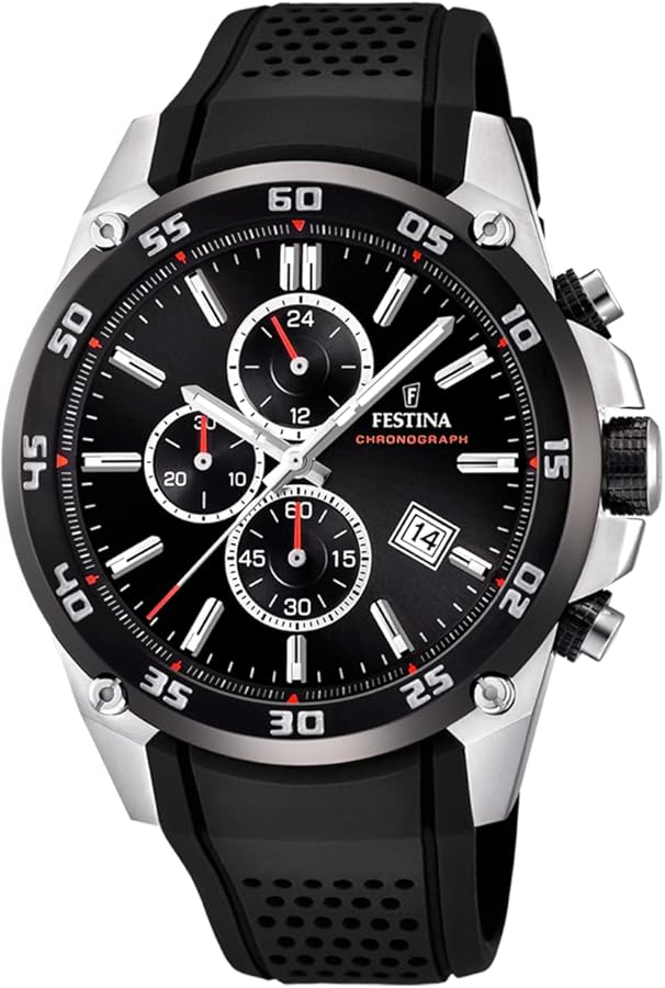 FESTINA Reloj Cronógrafo para Hombre de Cuarzo con Correa en Caucho F20330/5