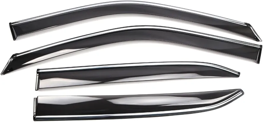 Deflectores de Viento para automóviles para Mitsubishi para Eclipse para Cross 2018-2020, Accesorios para Coche, Visera para Ventana, Protector Solar contra la Lluvia, 4 Piezas