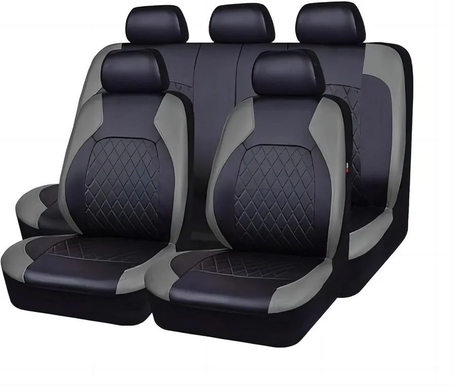 ZKNing Fundas Asientos Coche para Kia Sportage (2001-2004) Delanteros y Traseros Juego Completo de Accesorios para Interior de automóviles