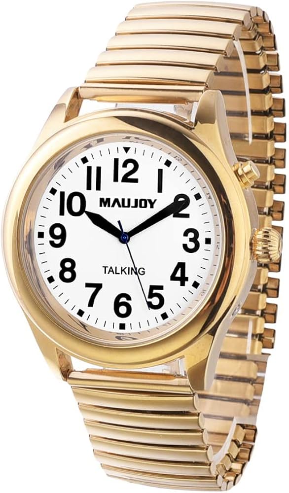 MAUJOY Reloj de pulsera para hombre alemán con función de despertador. Indicación de hora y fecha con día de la semana3, Diseño 12, 36mm, Pulsera