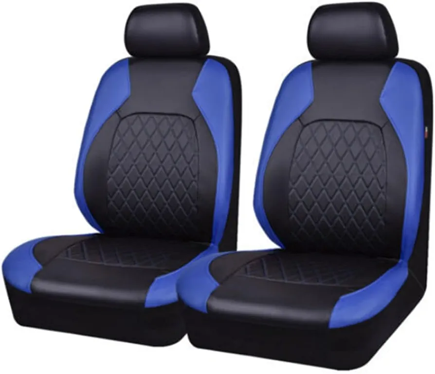 Fundas para Asiento de Coche para Suzuki Jimny 2007-2018, Fundas Asientos Delanteros y Traseros Protector para Asientos de Cuero PU Universal Accesorios,C-4PCS