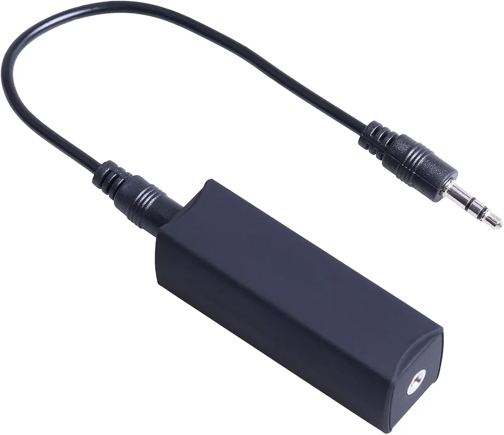 Seatecks Aislador de Ruido de Bucle de Tierra del Bucle de Tierra Filtro de Ruido del parlante del Coche con el Cable de Audio de 3.5mm Jack para el Audio para el automóvil, Sistema estéreo doméstico