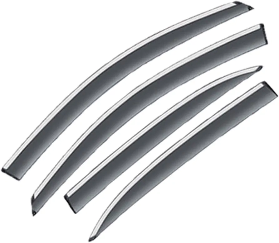 Deflectores de Viento para automóviles para Q7 4M 2016-2022, Viseras Laterales para Ventanas de Coche, Accesorios, deflectores, Protectores de Cejas, Parasol, Parabrisas