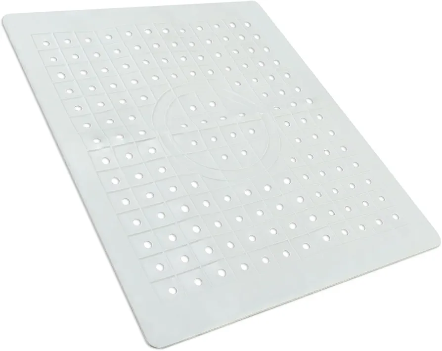 Alfombrilla Fregadero Cocina, HASLED Alfombrillas Para Fregadero, Alfombrilla de Drenaje Antideslizante Cortable Para Baño, Cocina y Jardín (12,4 × 10,4 Pulgadas)