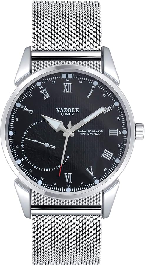 SUPBRO Relojes Hombre Cuarzo Impermeable Pulsera de Cuero Deporte Relojes Business Casual Deporte Reloj de Pulsera