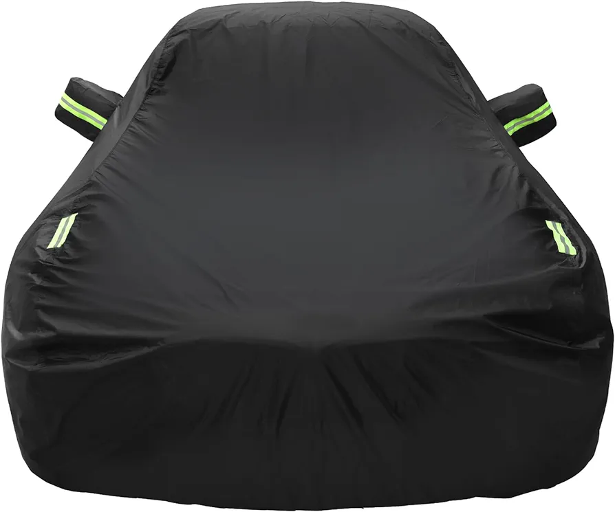 Abdeck Funda para Coche Compatible con Porsche 911 992 991 997 996 Series(1999-2022)/982 981 987 986 Series(1996-2022), Impermeable Cubierta del Coche Resistente al Polvo con Tira Fluorescente