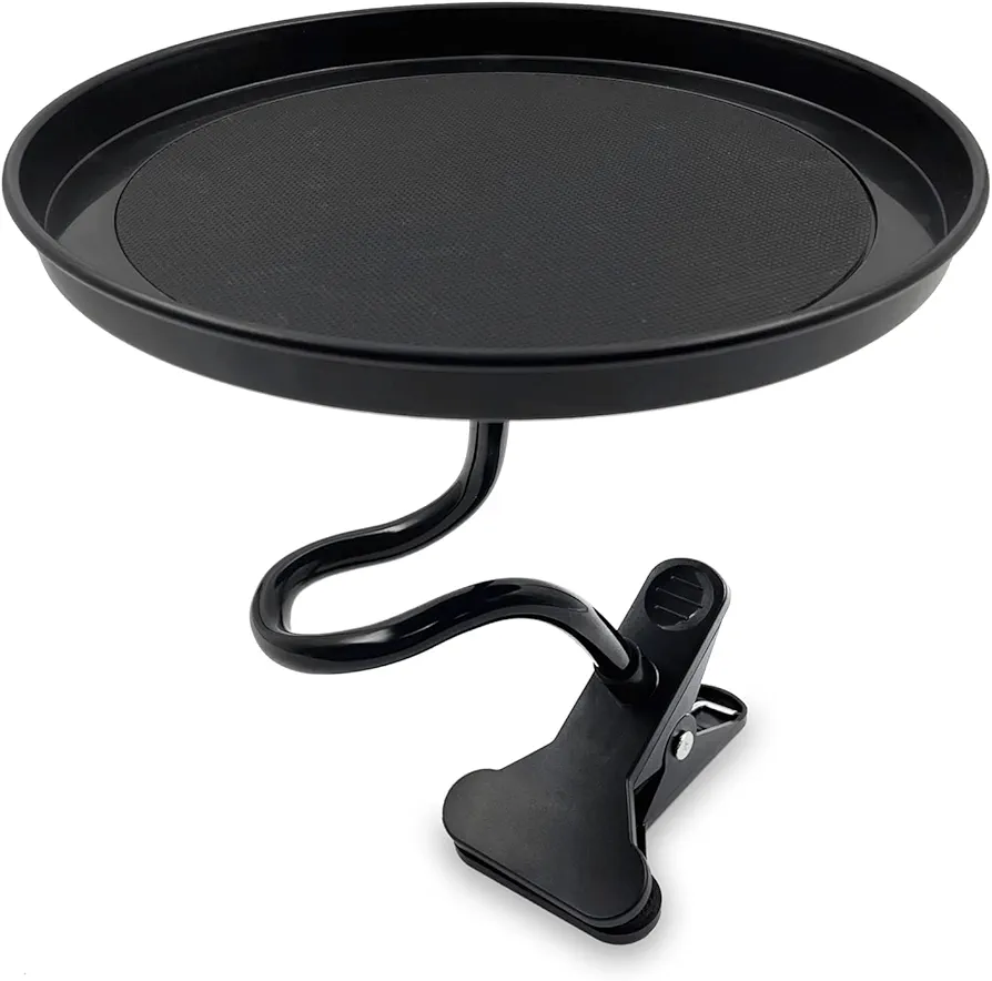 Bandeja de Alimentos Ajustable para automóvil 360 ° CARRIDAD Car Bandeja de Comida Tapa giratoria Bandeja para el automóvil Bebida Copa de café Mesa de Mesa Bandeja de Comida sin Deslizamiento