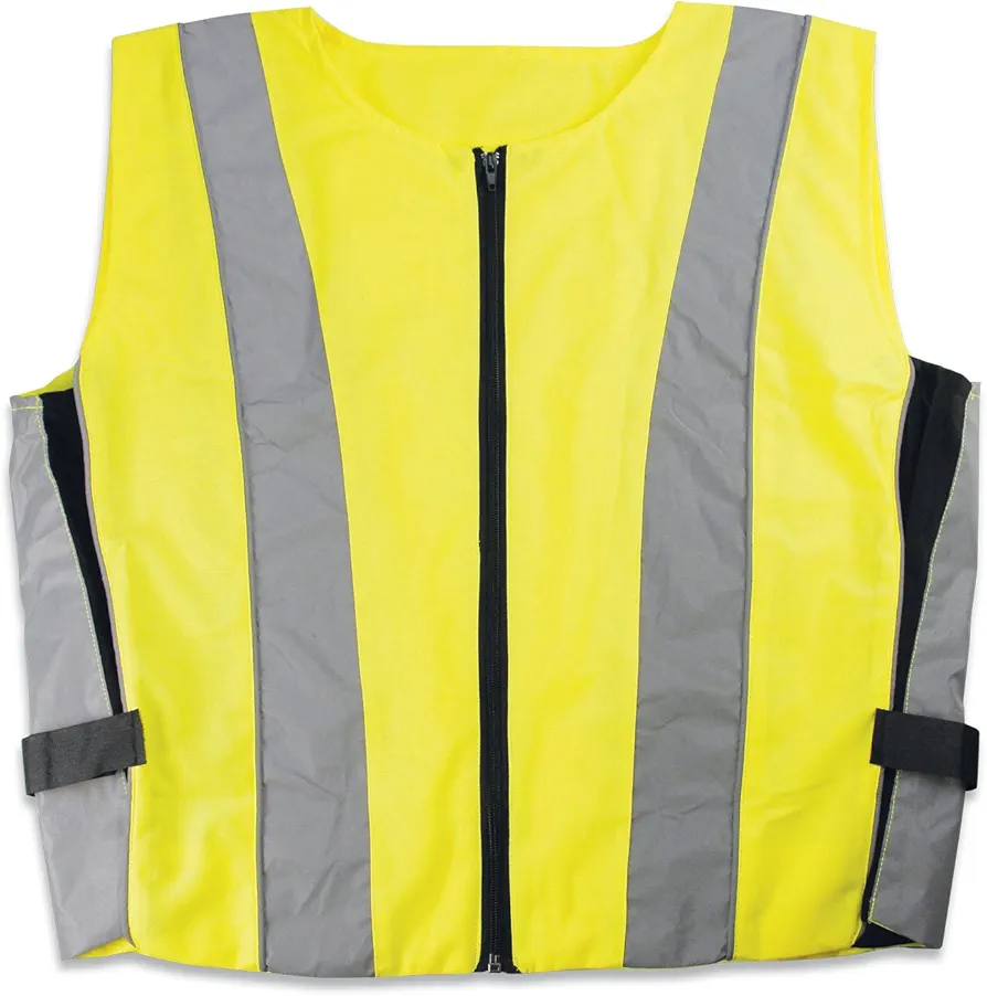 Cartrend 50251 Chaleco de emergencias para motorista, ajustable, resistente