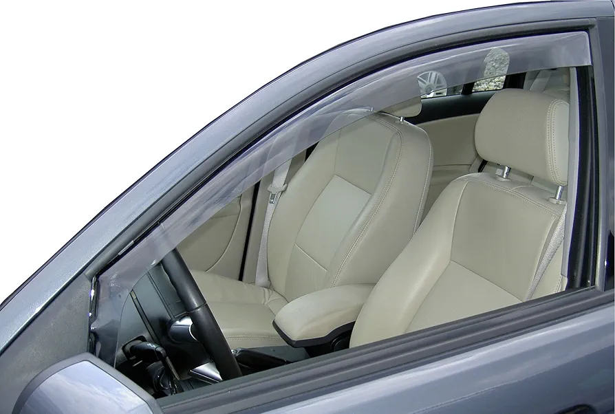 ClimAir 3256 Dark Deflectores de aire Negro compatible con Volkswagen Touran 2003-2015