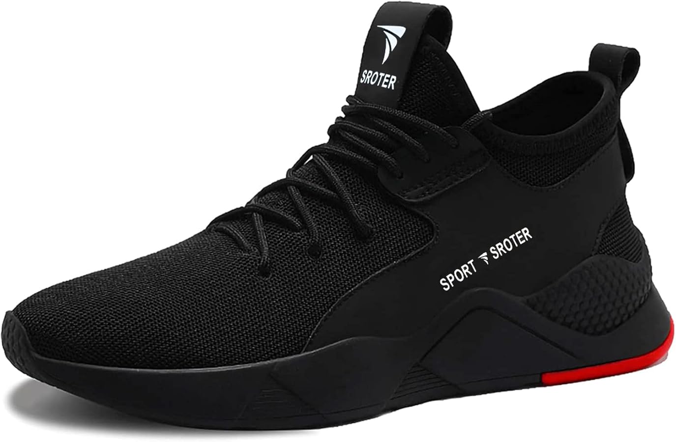 HILAX Zapatos De Seguridad para Hombre Mujer Zapatillas de Trabajo Ligeras con Puntera De Acero Calzado De Trabajo Transpirables Negro