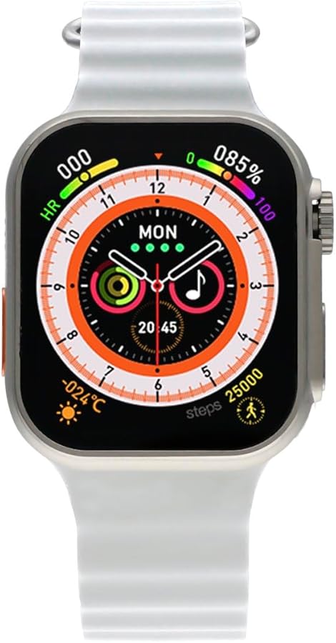 Radiant Colección - Seattle - Reloj Inteligente, Smartwatch con Pulsometro, Tensiometro, Monitor de Sueño y función de Pulsera Actividad Digital. para Hombre y Mujer. Compatible con Android iOS
