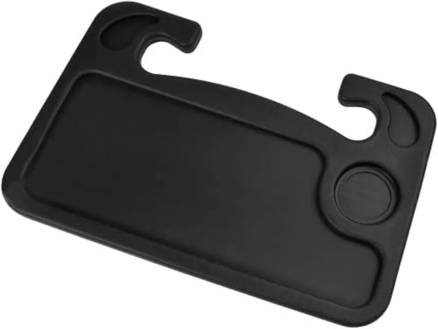 Bandeja de Escritorio para Volante de Coche Mesa de Comida, Mesa de Escritorio Portátil con Volante de Coche, Bandeja Multifuncional para Volante de Coche, para Mayoría Volantes Automóviles