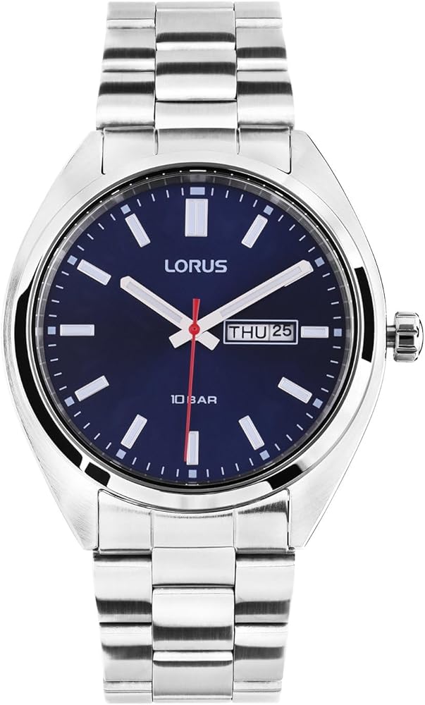 Lorus Reloj Analógico para Hombres de Cuarzo con Correa en Acero Inoxidable RH365AX9