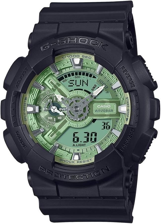 Casio Reloj Análogico-Digital para Hombres de Cuarzo GA-110CD-1A3ER
