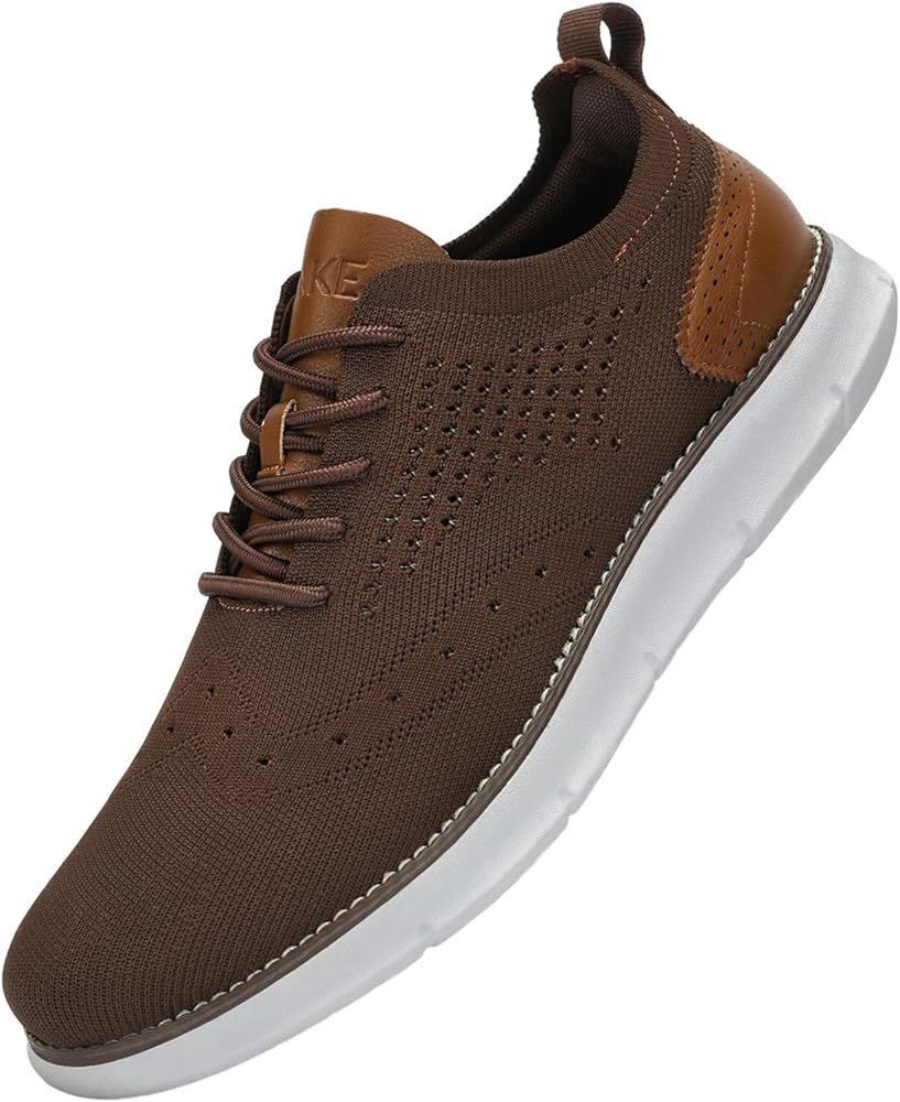 SVNKE Zapatos de Cordones Zapatillas de Vestir Clásico Oxfords Formales Derby para Hombre Boda Negocios