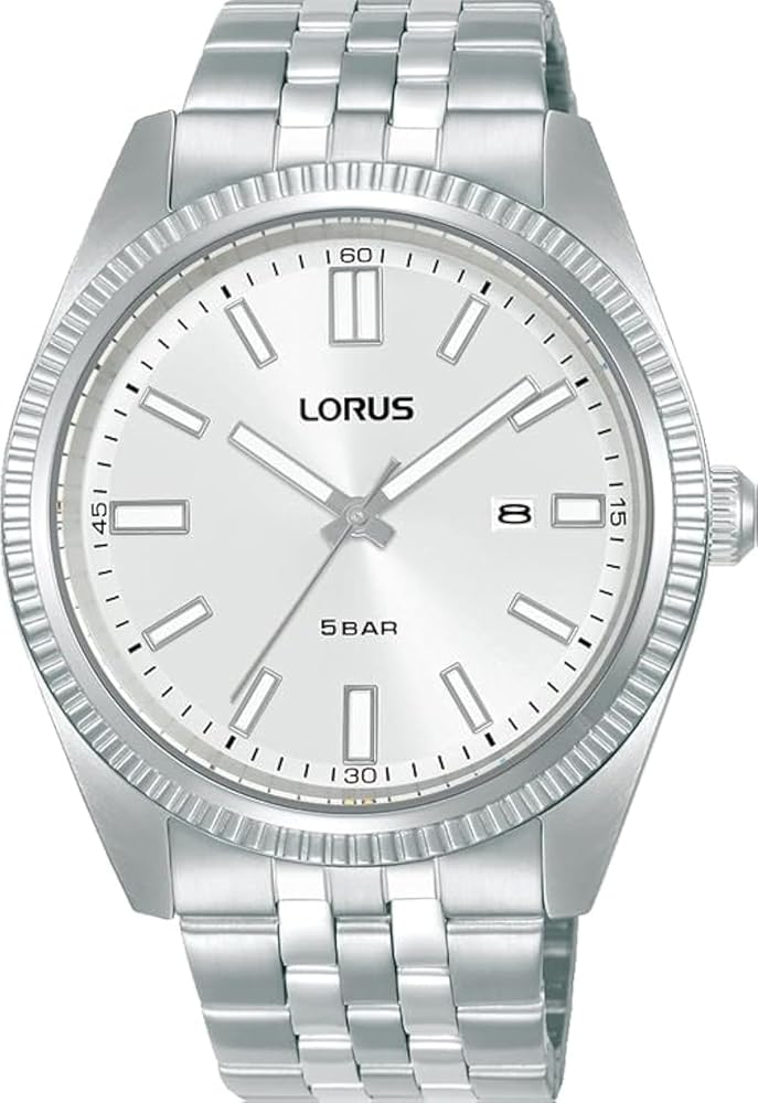 Lorus Reloj Analógico de Cuarzo para Hombre con Pulsera de Acero Inoxidable