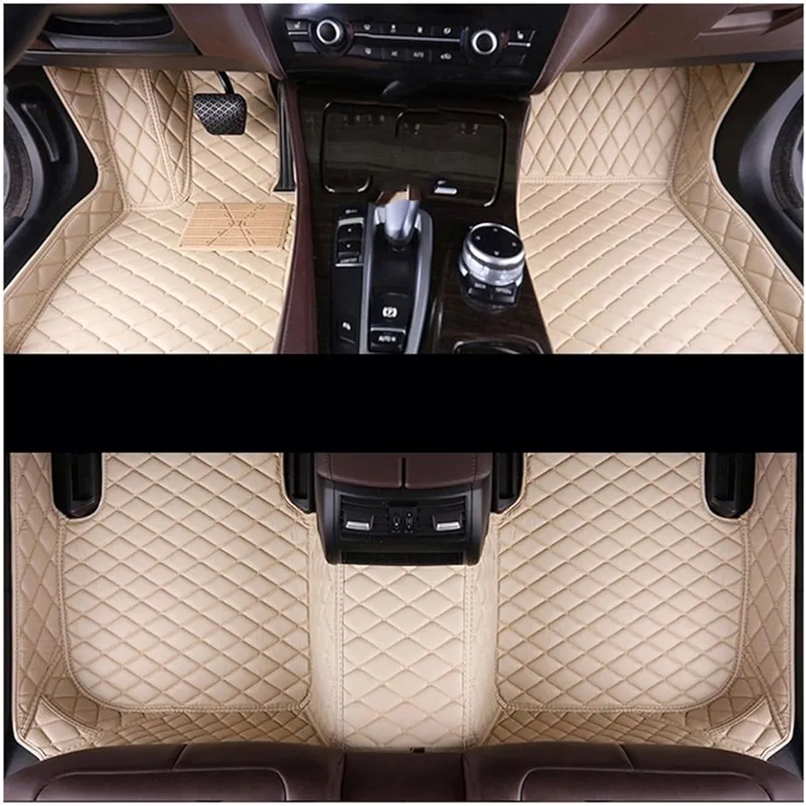 Alfombrillas para Coche Alfombrillas de Coche para Kia para Sportage R 2018 2019 Almohadillas de pie Cubierta de Alfombra de automóvil Accesorios Interiores Alfombrillas para Coche(4)