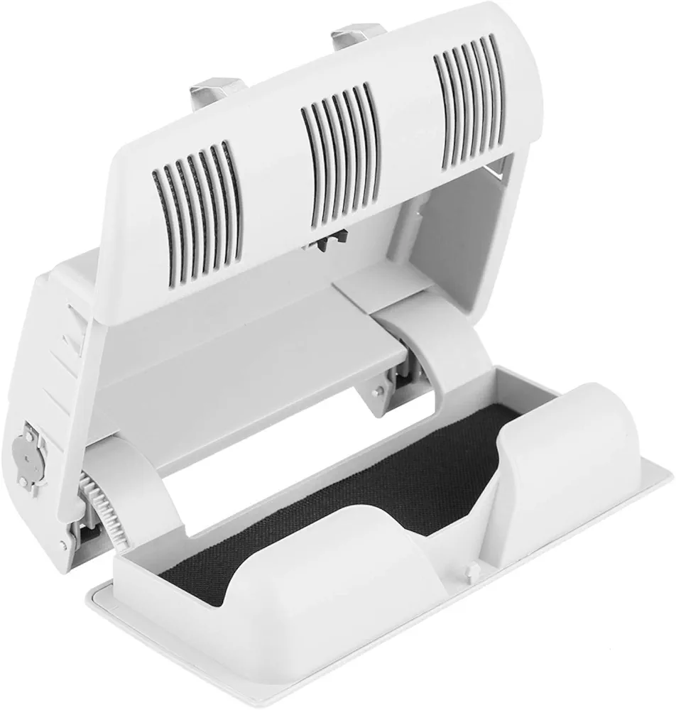 Chacerls Soporte Gafas Coche, Protección Contra el Polvo Caja Para Gafas Para Coche Accesorios Coche para Skoda Octavia Fabia Roomster 1Z0868565E(Gris)