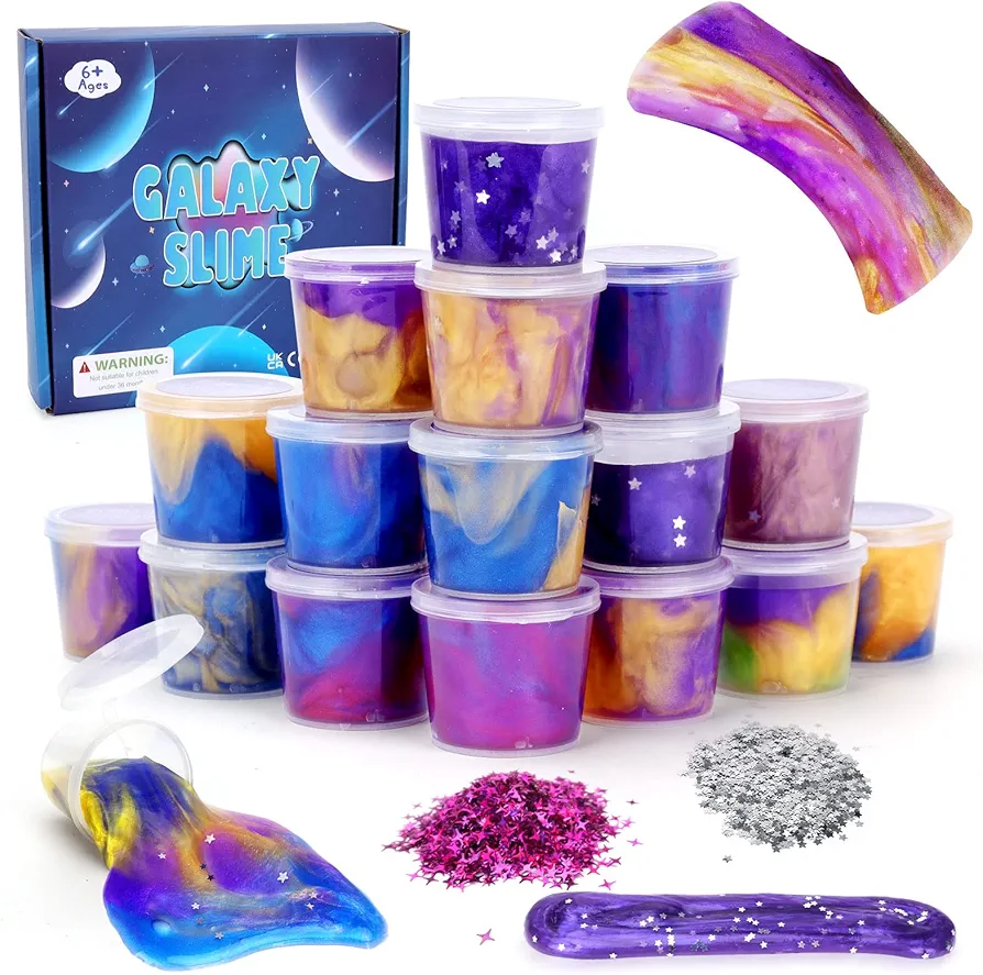 7 8 9 10 11 años niña niño Juguete Limo niño Juguete niña 6-12 años cumpleaños Regalo 5-6-7 años niños antiestrés Juguetes Kit Slime Juegos para Regalo niña 8 9 10 años DIY Slime Ocio Creativo