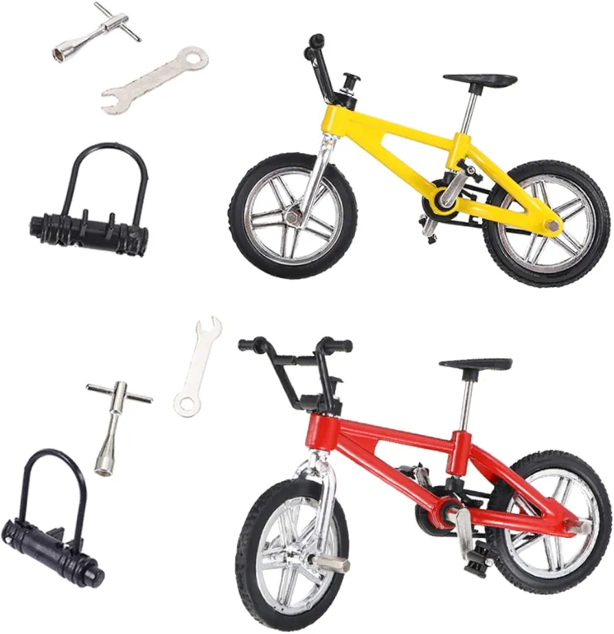 ifundom 2 Juegos Bicicleta de Juguete de Juguete de Juego competitivo de Mesa Juguetes Infantiles Modelos Bicicleta de simulación de Juguete Juego de Ocio de Juguete Deportes