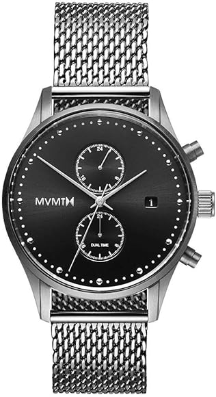 MVMT Reloj Analógico de Cuarzo para Hombre con Correa en Acero Inoxidable con Correa en Acero Inoxidable - D-MV01-S2
