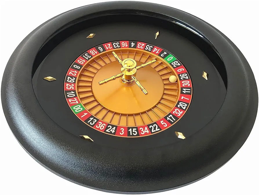 ZEONIK Placa giratoria Tocadiscos ABS de 10 Pulgadas, Juegos de Mesa de Ocio, Juego de Ruedas, Juegos de Mesa de Ocio, Ruleta de aleación de Zinc, Ideal para la Noche de Juegos en casa