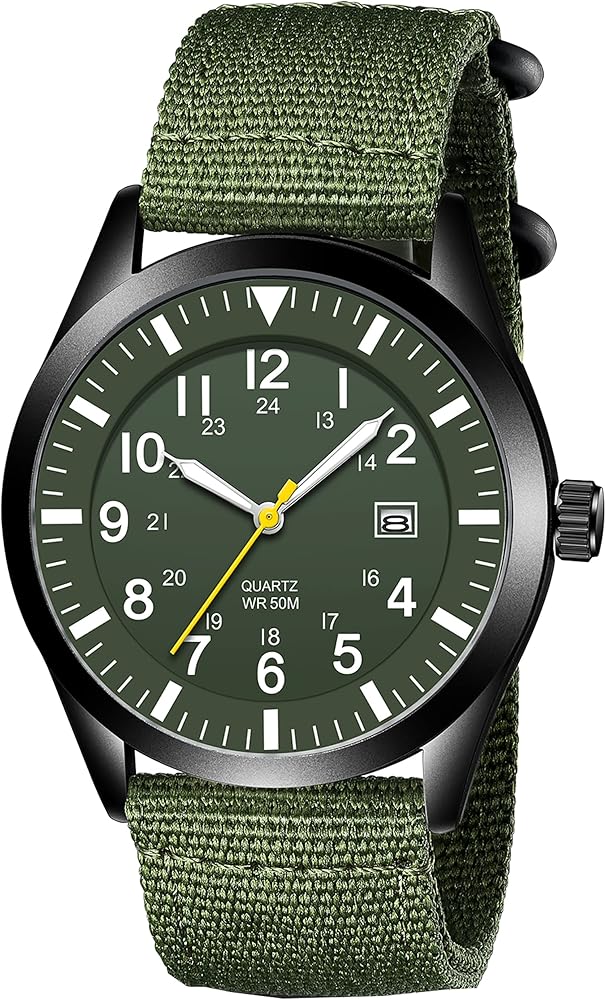 kieyeeno Reloj de pulsera analógico de acero para hombre, de cuarzo, a la moda, 30 m, impermeable, multifunción, digital, deportivo, regalo para hombre