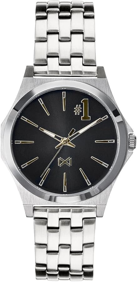 Mark Maddox Reloj Analogico para Hombre de Cuarzo con Correa en Acero Inoxidable HM7107-57