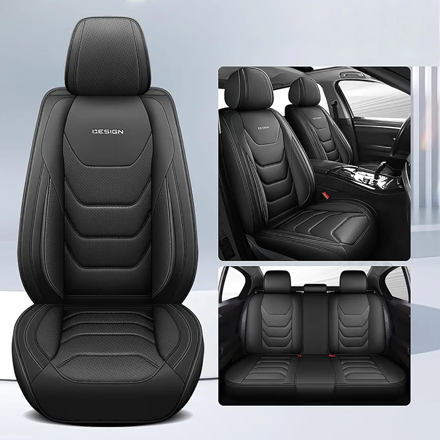 Prelea Fundas Asientos Coche Universales para BMW Serie 1 120d E87 130i E87 120i E87 118i E87 116i E87 116d E87 118d E87 120i E81 123d E81 120d E81 118d E81 Accesorios Coche
