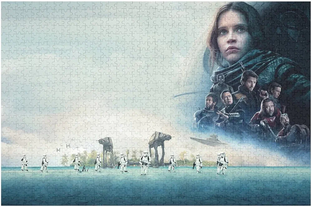 ANSNOW Rompecabezas para Adultos Películas de Ciencia Ficción Decoraciones Diy Juego de Ocio Juguete Adecuado Familiar Amigos Rompecabezas de Animales Juguetes Educativos Juego Divertido Regalos par