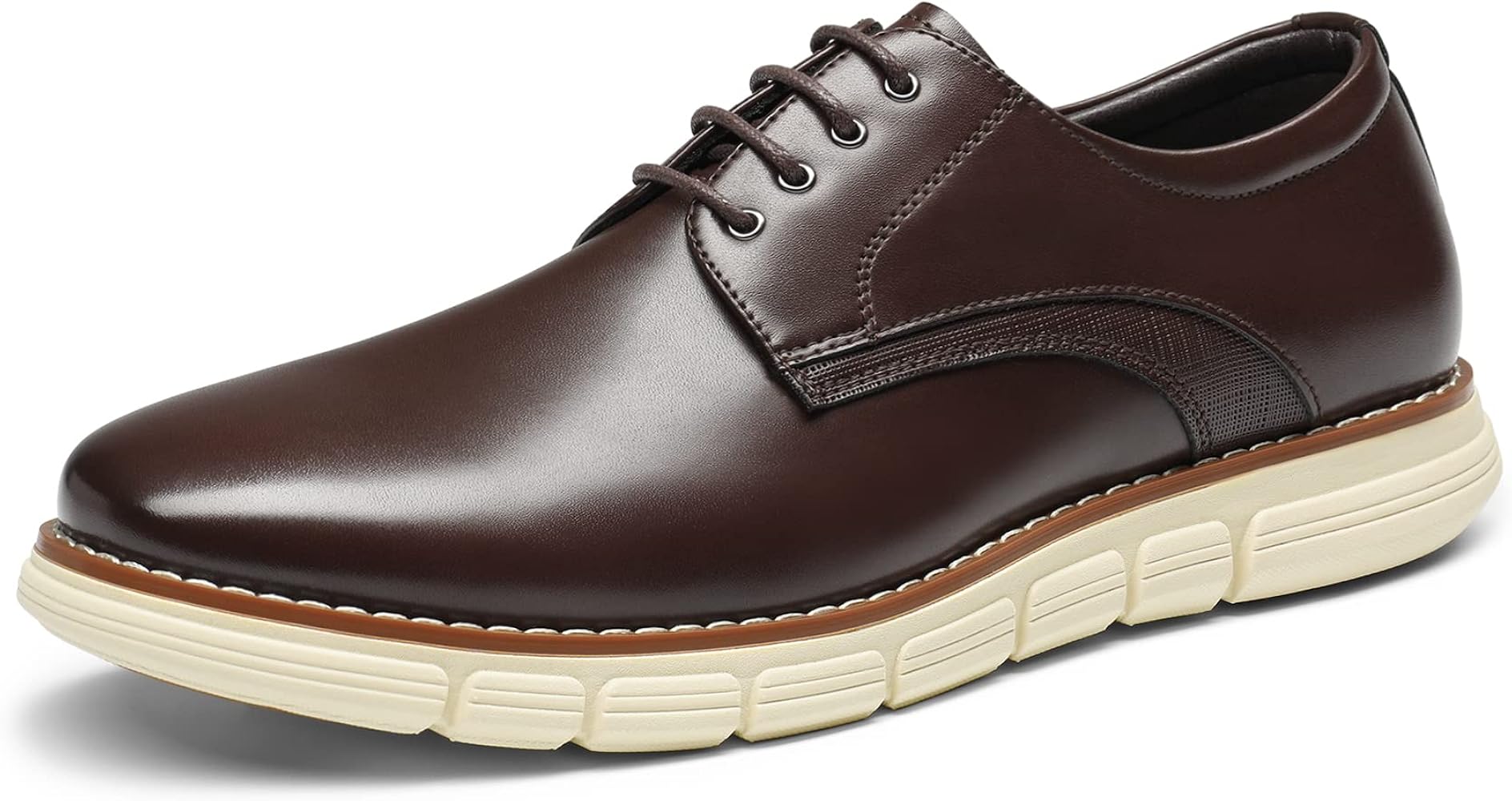 Bruno Marc Zapatos de Cordones Zapatillas de Vestir Oxfords Clásico Derby para Hombre