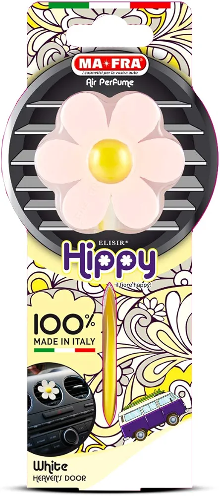 02900avar-318606 - ambientador de Coche Margarita Hippy Color Blanco