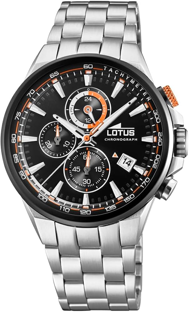 Lotus Reloj para de Cuarzo con Correa en Acero Inoxidable 18586/6