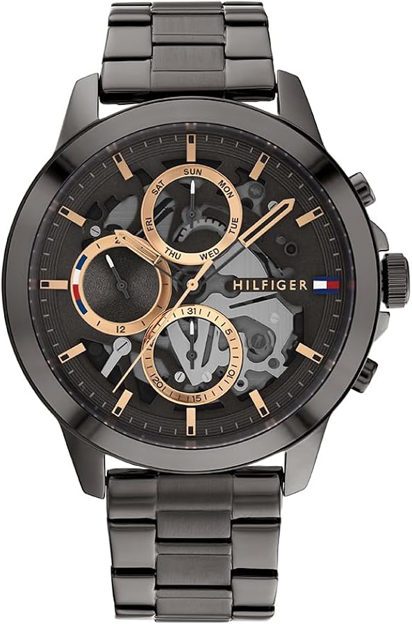 Tommy Hilfiger Reloj Analógico de Cuarzo multifunción para Hombre