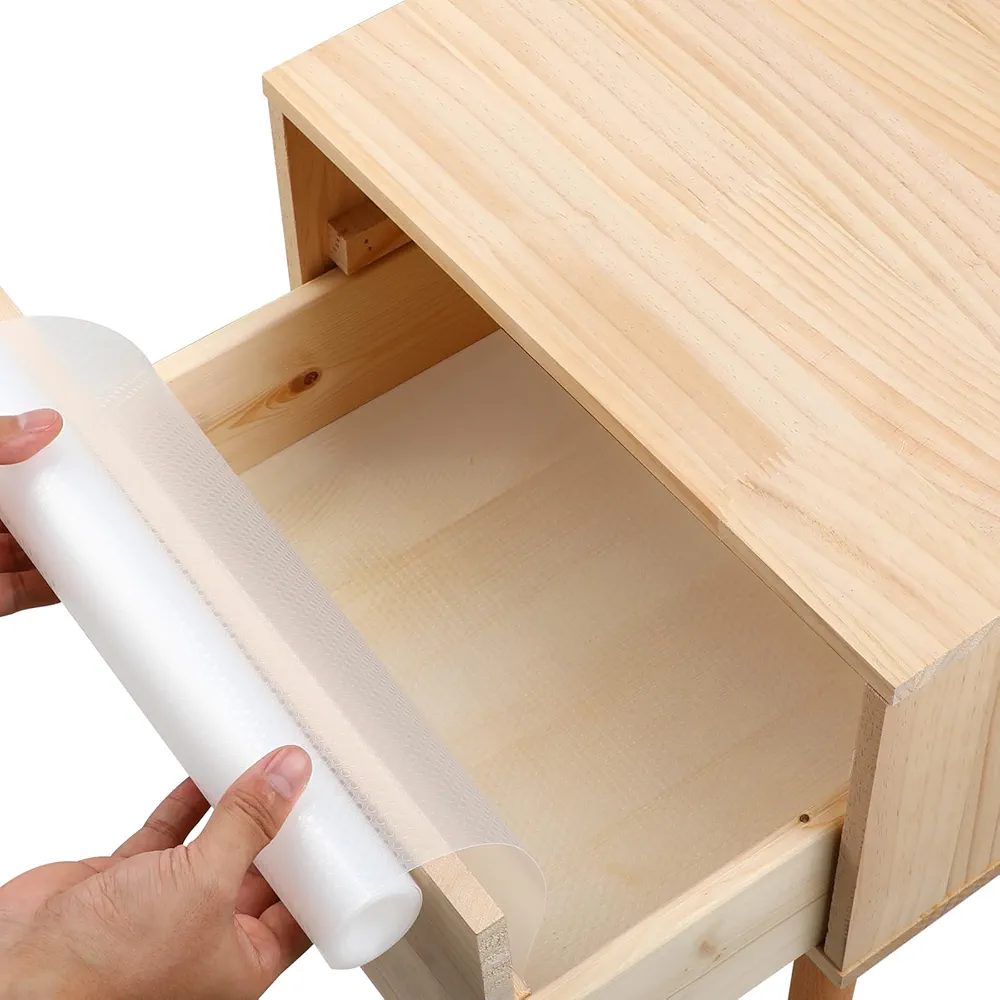RMIVEGLIA Tapete transparente para cajones de material EVA, protector cajones cocina, protector armarios cocina, versátil y fácil de cortar, 30x300cm, Adecuado para refrigeradores, cocinas y cajones.
