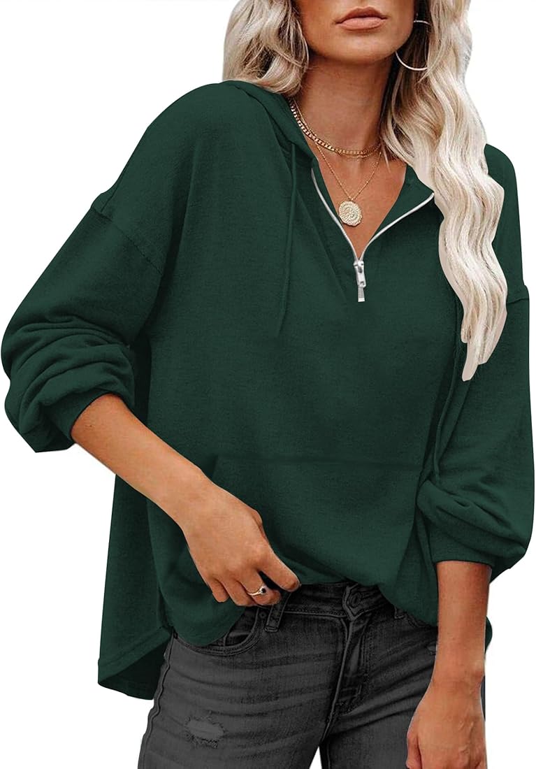 SENBATU Jersey Mujer Primavera Otoño Manga Larga Sudadera con Capucha Casual Botones De Mujer Sudadera con Capucha con Cordón De Moda De Gran Tamaño para Mujer