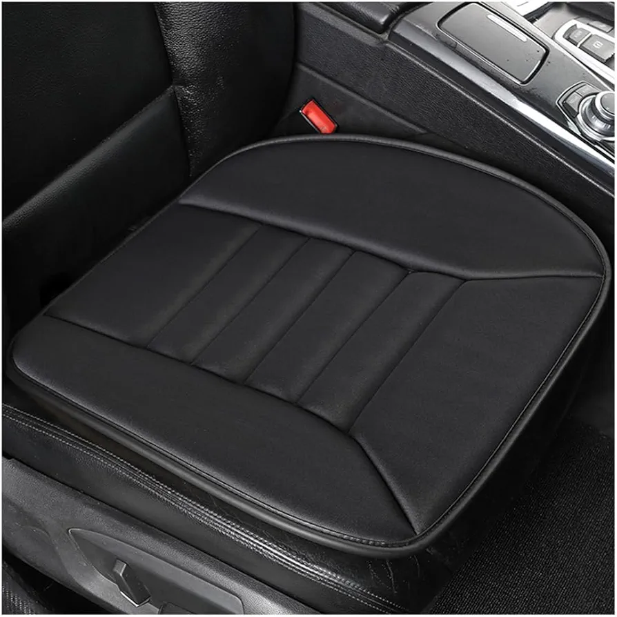 TVVXIO Cojín para Asiento de Coche, para Jaguar F-Pace F-Type Coupe I-Pace XE XF XJ XK E-Pace XEL XFL Cojin Asiento Coche Portátil, para Automóvil, Oficina, Hogar, Lavable,B Black-1