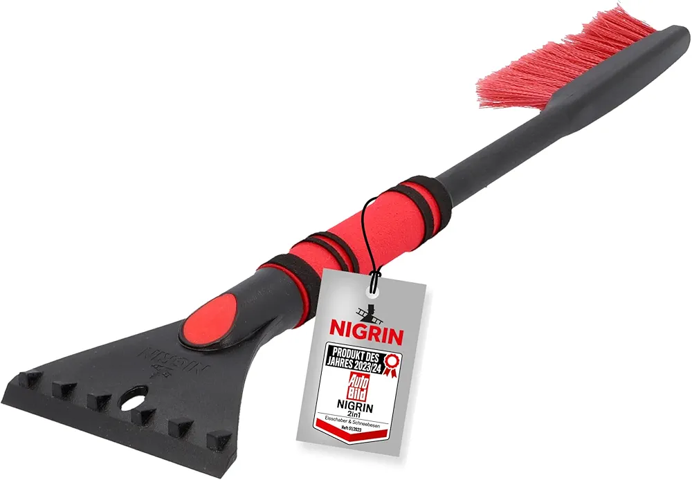 NIGRIN 6190 - Cepillo para Nieve y rasqueta de Hielo