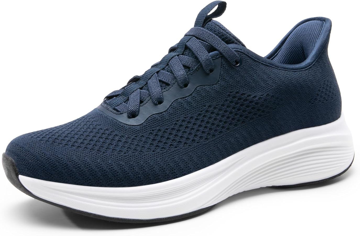 Bruno Marc Men's Hands Free Slip-on Walking Shoes Casual Breathable Comfortable Knit Sneaker