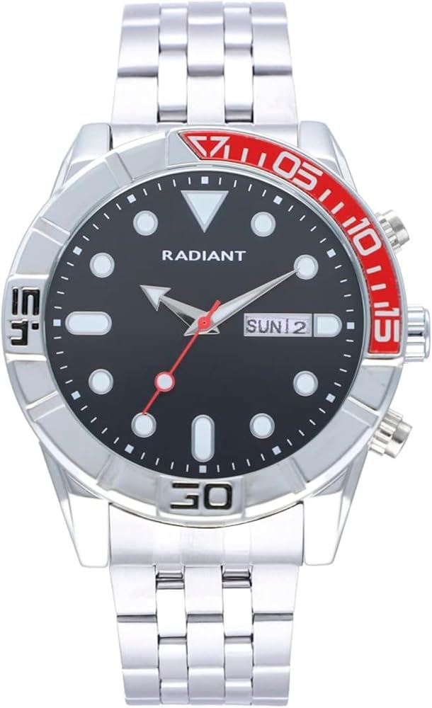 Radiant - Colección Zanzibar - Reloj analógico de Cuarzo. Reloj de Pulsera para Hombre. Tamaño 44mm. 5ATM.