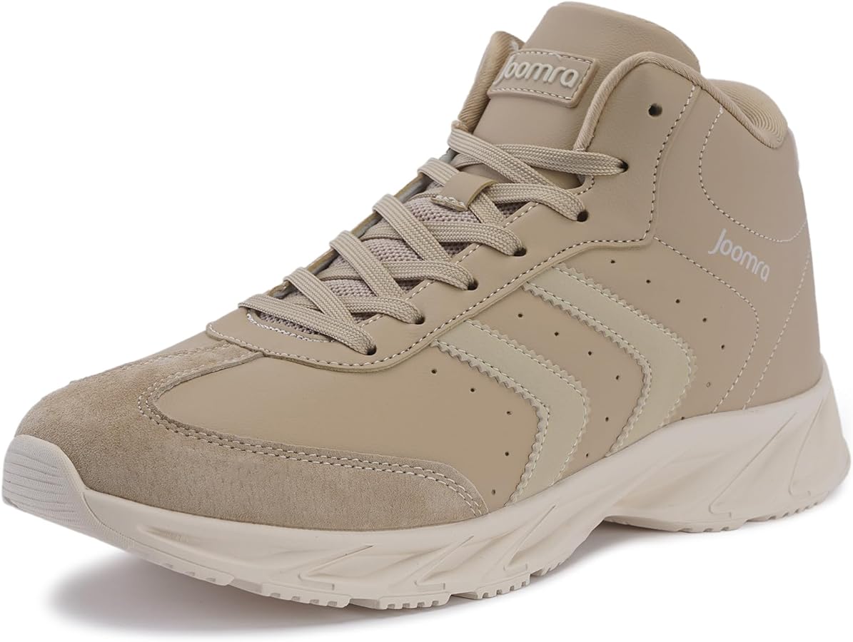 Joomra Men's Stylish Sneakers High Top Athletic-Inspired Shoes