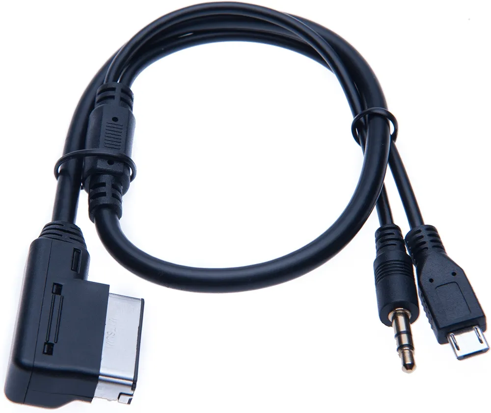 Keple AMI MDI Micro USB Interfaz de Música MP3 Adaptador Cable de Audio para Coche/Auto/Automóvil/Car/Cars